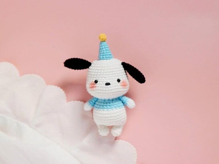 Amigurumi Little Pochacco Free Pattern1 Free Amigurumi Crochet