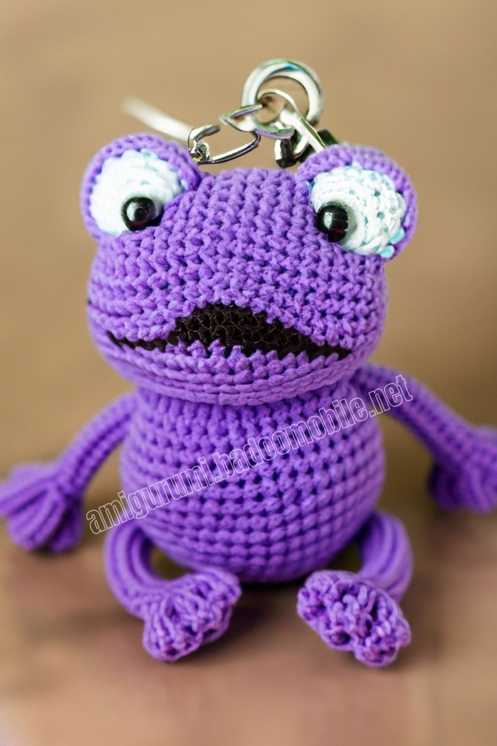 Amigurumi Plush Frog Keychain Free Pattern-3 – Free Amigurumi Crochet