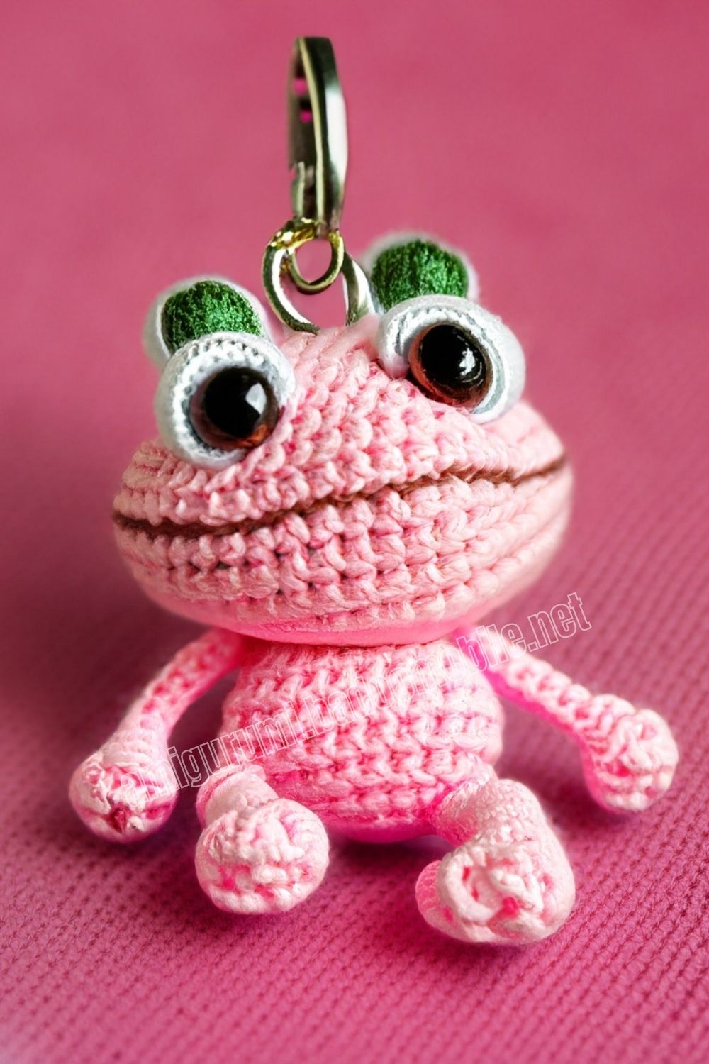 Amigurumi Plush Frog Keychain Free Pattern3 Free Amigurumi Crochet