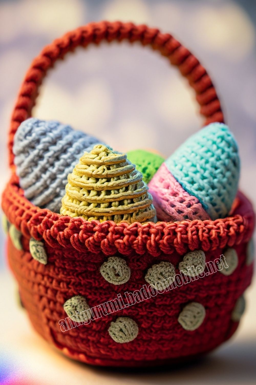 Amigurumi Small Easter Egg Baskets Free Pattern1 Free Amigurumi Crochet