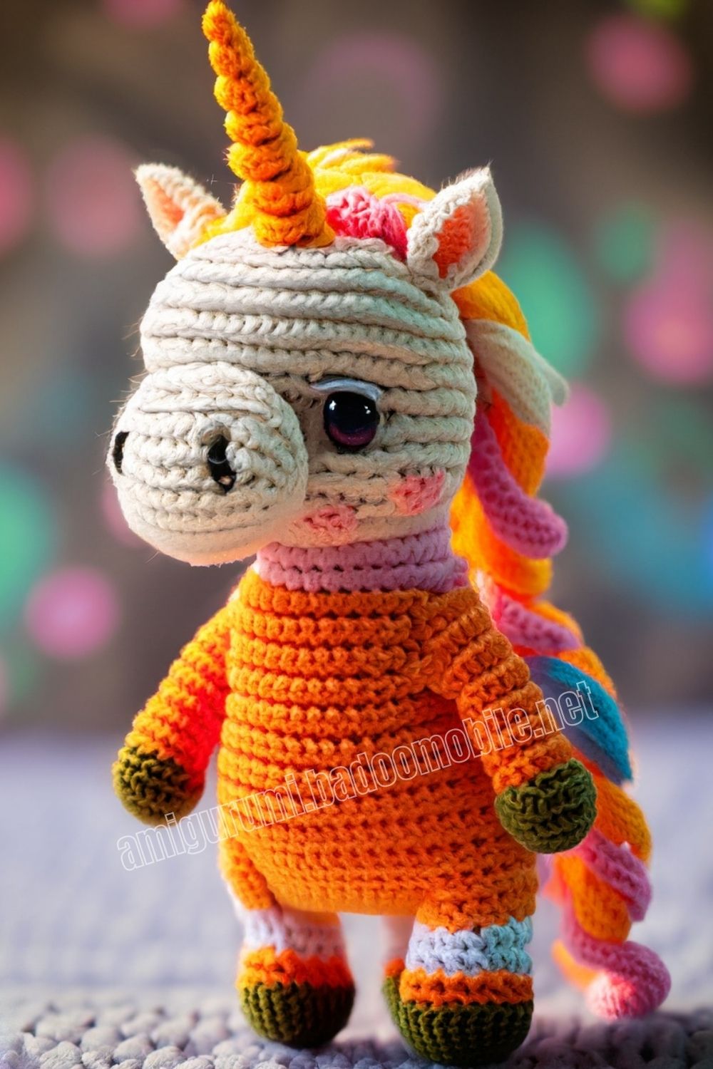 Amigurumi Unicorn Pillow Free Pattern1 Free Amigurumi Crochet