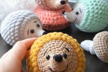 Crochet Hedgehog 1