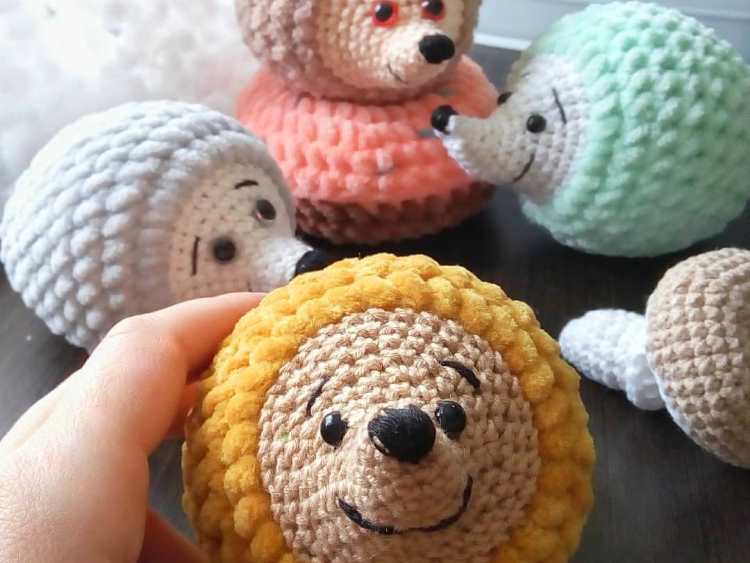 Amigurumi Crochet Hedgehog Free Pattern-1
