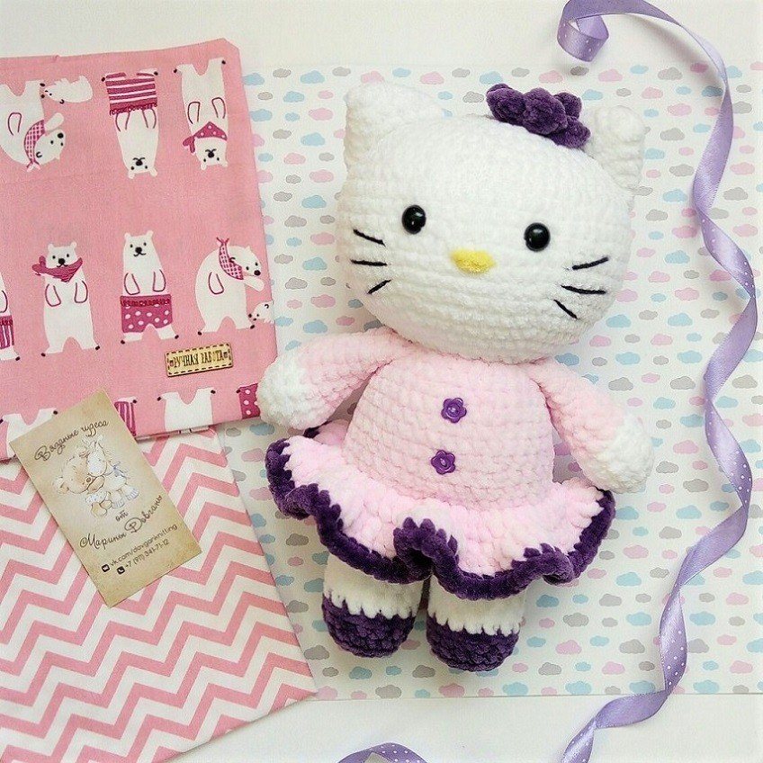 Amigurumi Crochet Hello Kitty Free Pattern-2