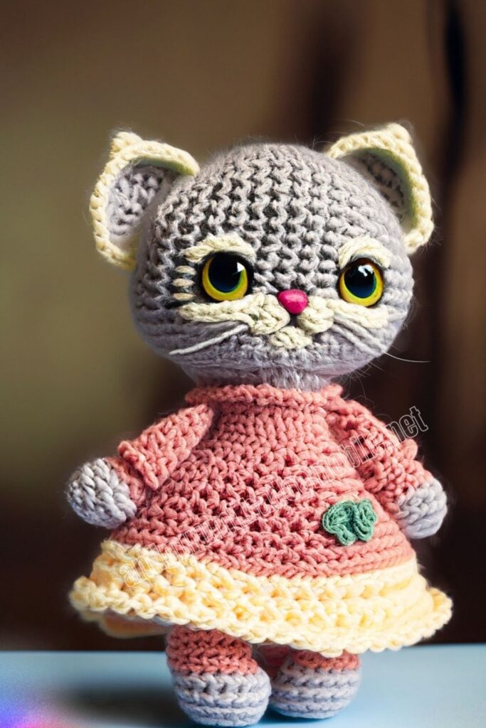 Crochet Kitten 2 2