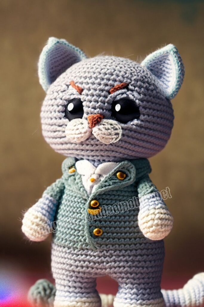 Crochet Kitten 2 5