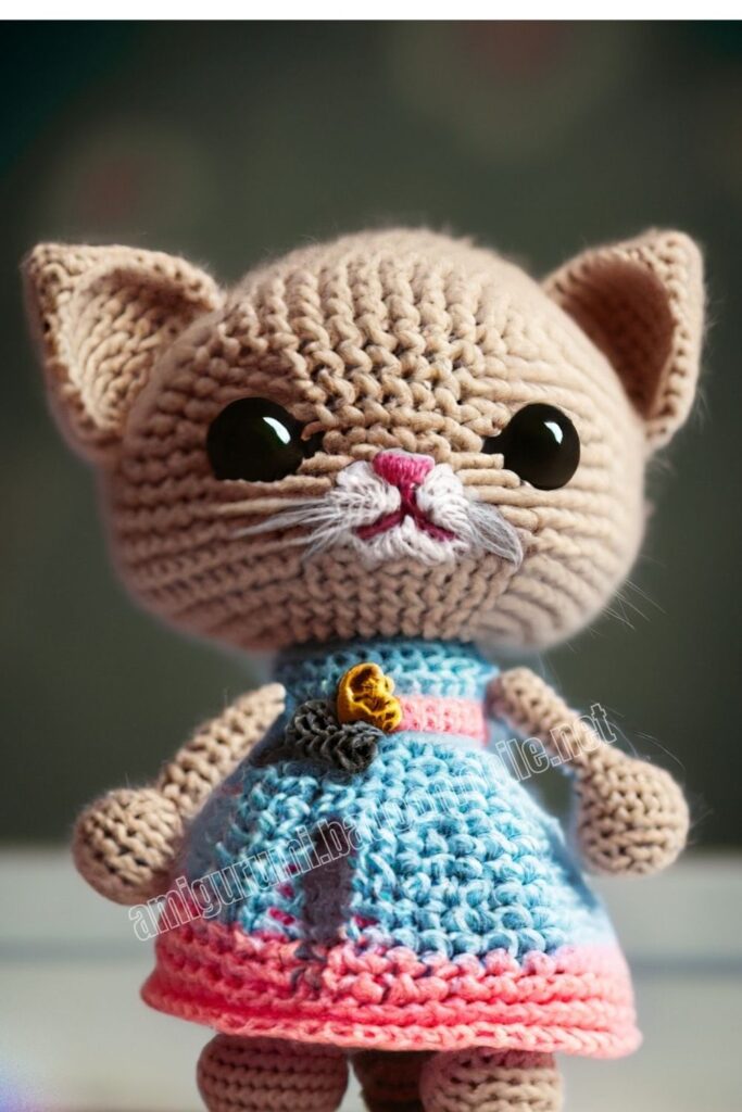 Crochet Kitten 2 8