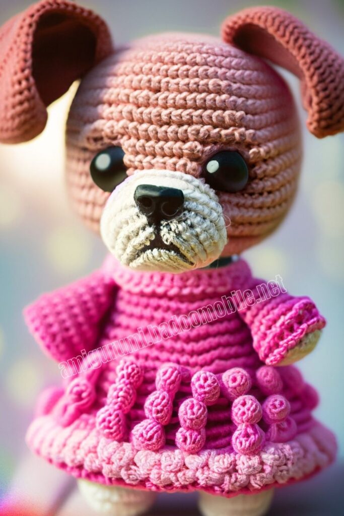 Crochet Plush Dog 2 2