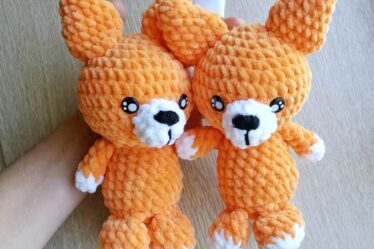 Crochet Plush Fox 3