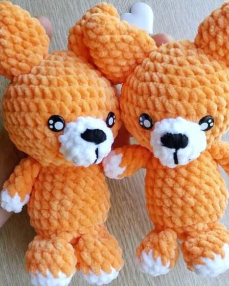 Crochet Plush Fox 3