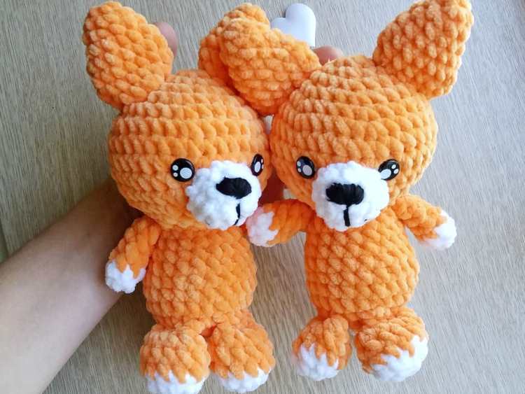 Amigurumi Crochet Plush Fox Free Pattern-3