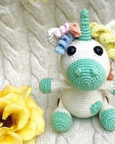 Crochet Unicorn 3