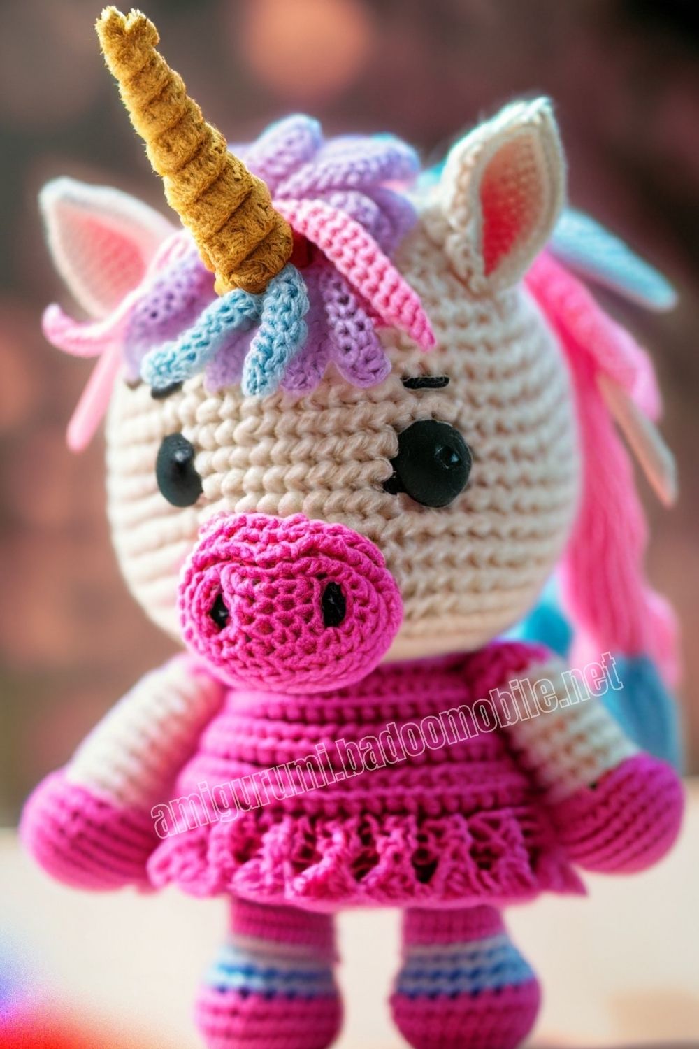 Amigurumi Magical Unicorn Free Pattern-1 – Free Amigurumi Crochet