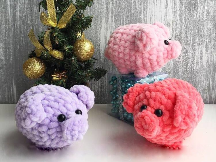 Amigurumi Mini Pig Free Pattern-4