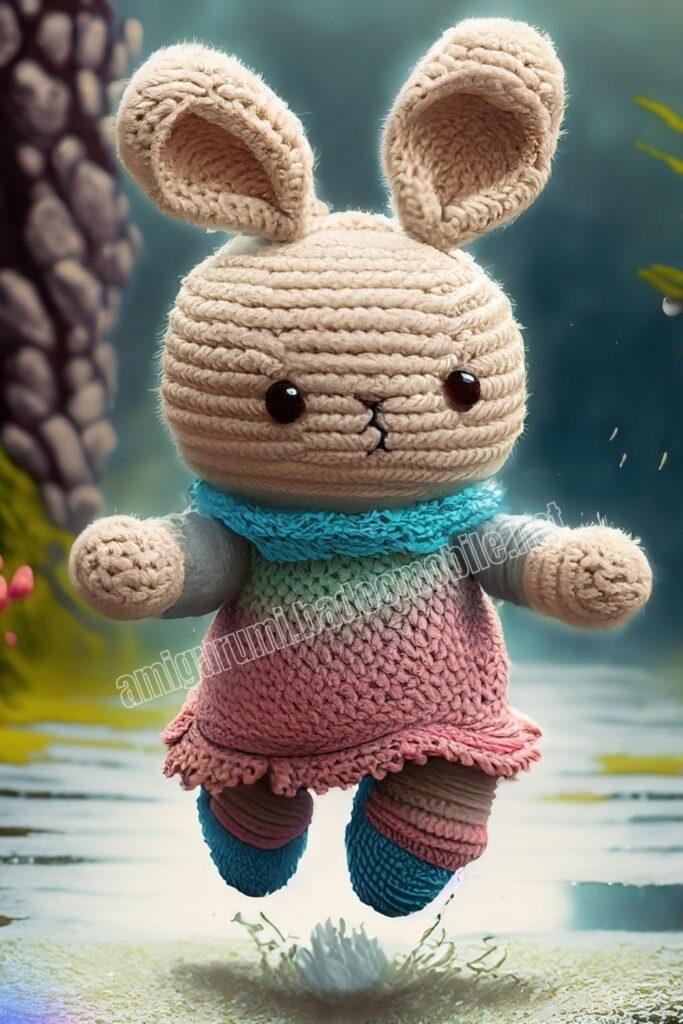 Small Cute Bunny 4 7