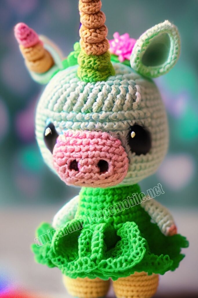 Baby Crochet Unicorn 2 11