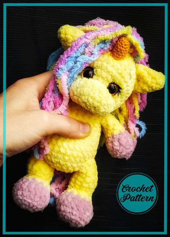 Amigurumi Baby Crochet Unicorn Free Pattern-2