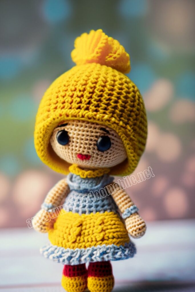 Crochet Lisa Simpson 1 12