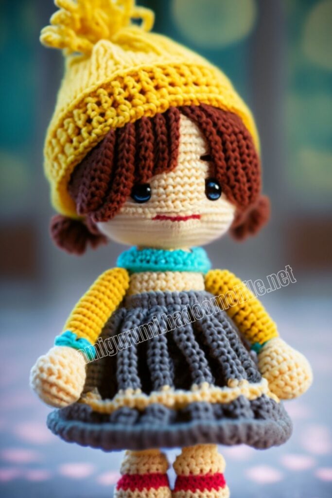 Crochet Lisa Simpson 1 8