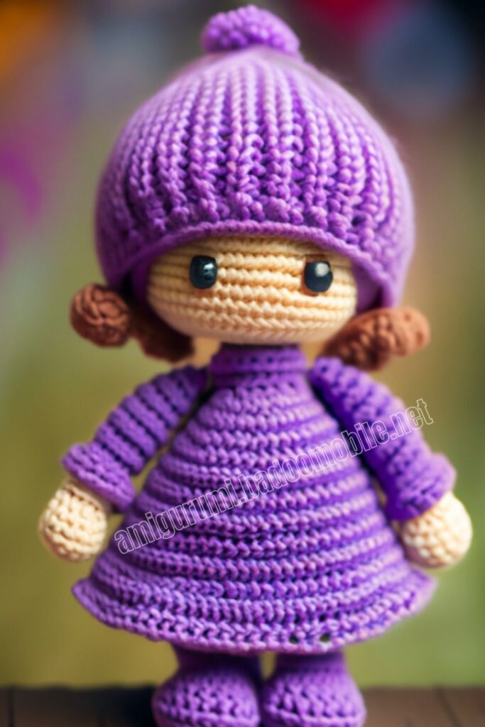 Crochet Lisa Simpson 1 9