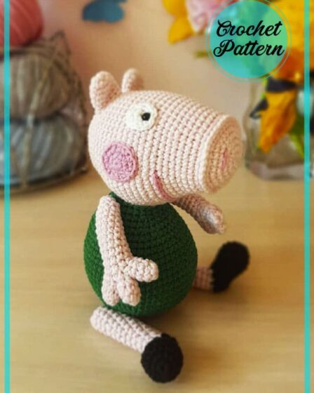 Crochet Peppa Pig George 1