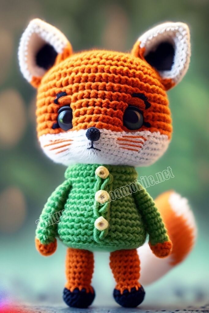 Crochet Richie The Fox 1 4