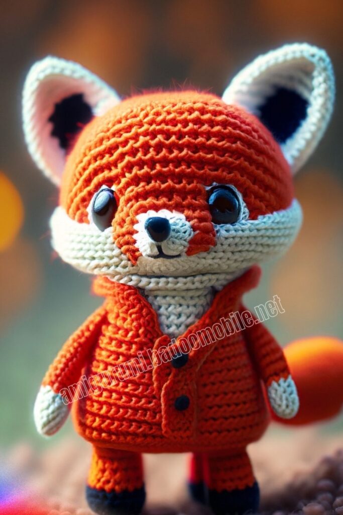 Crochet Richie The Fox 1 6