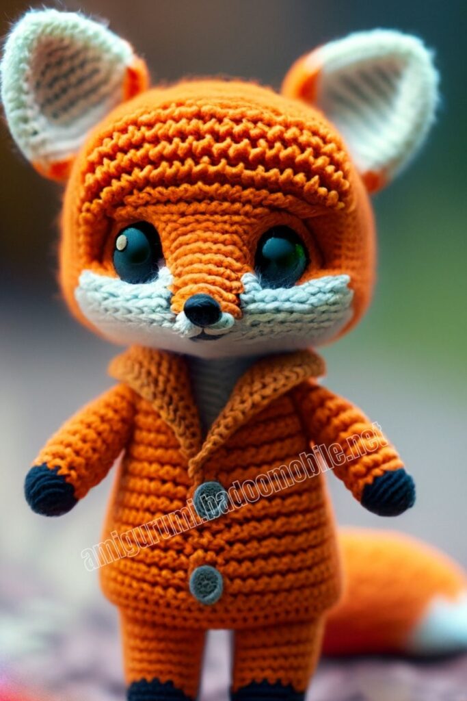 Crochet Richie The Fox 1 8