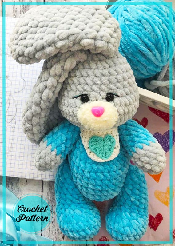 Amigurumi Crochet Sonia Bunny Free Pattern-4