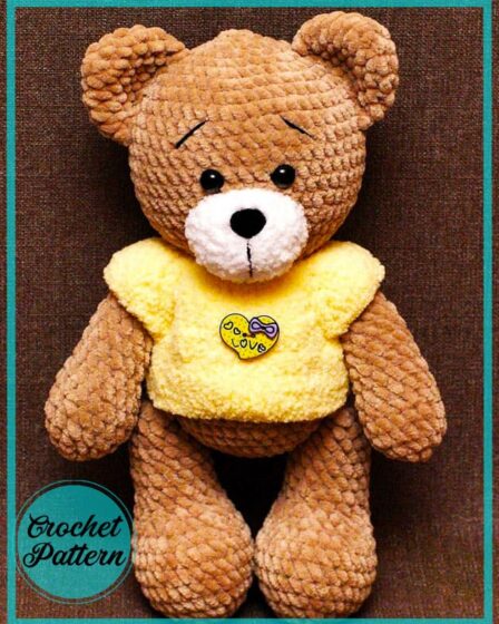 Crochet Teddy Bear 2 13