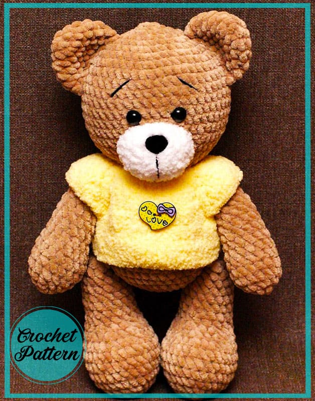 Crochet Teddy Bear 2 13
