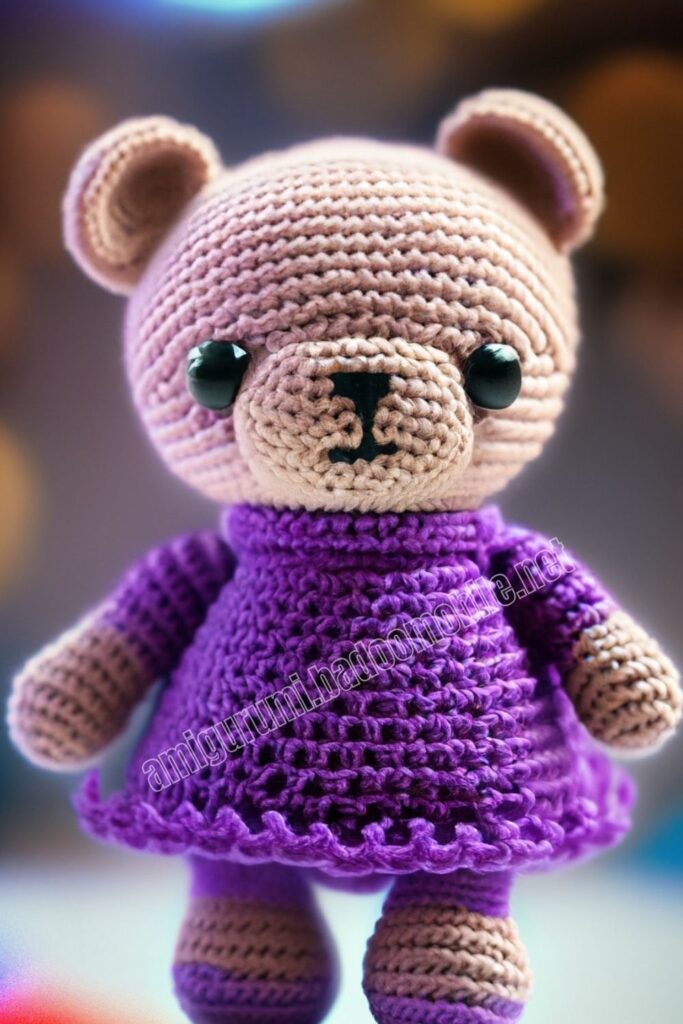 Crochet Teddy Bear 2 3