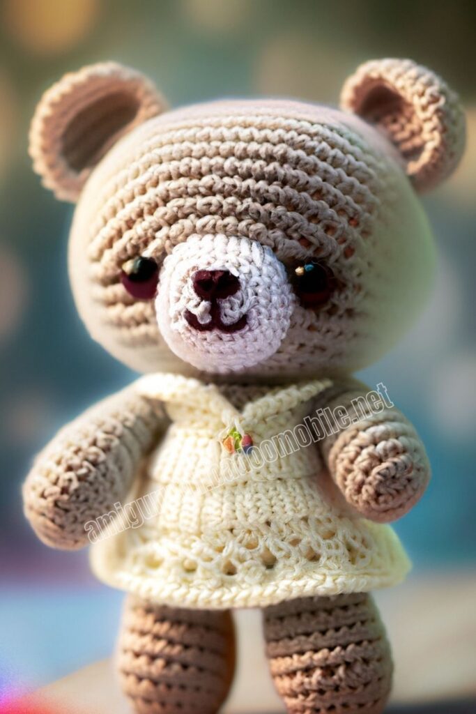 Crochet Teddy Bear 2 4