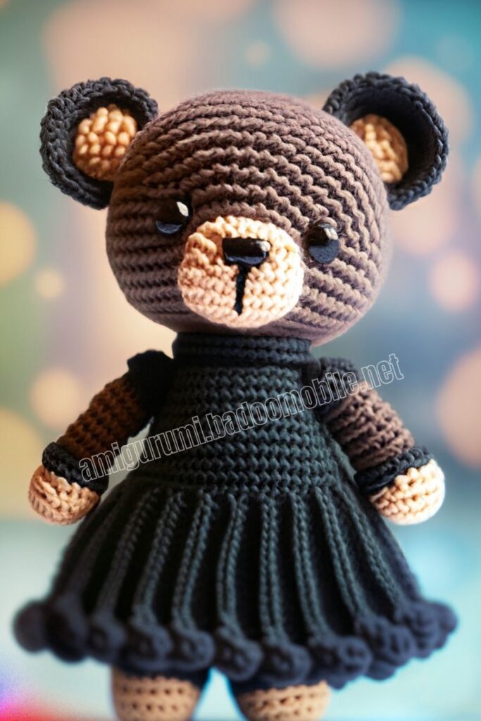 Crochet Teddy Bear 2 5