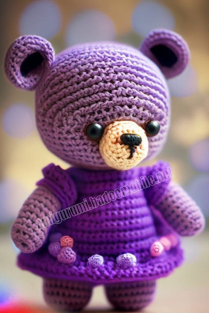 Crochet Teddy Bear 2 7