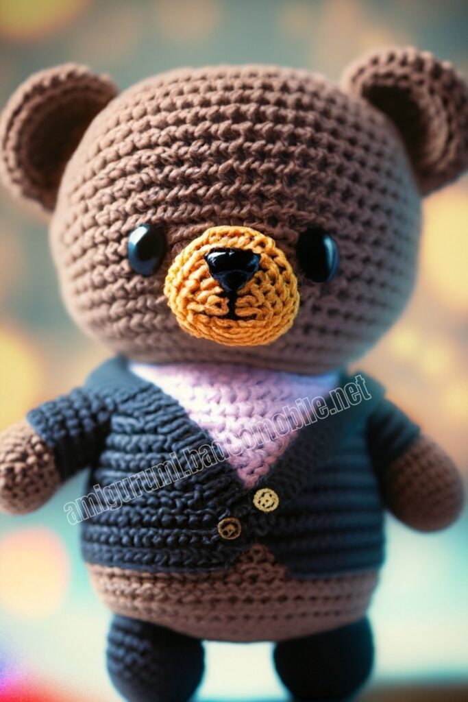 Crochet Teddy Bear 2 9