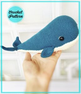 Amigurumi Crochet Whale Free Pattern-2