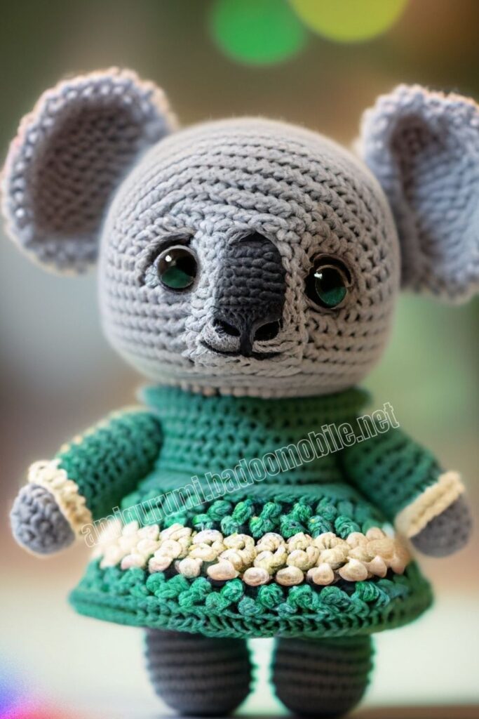 Cute Crochet Koala 3 3