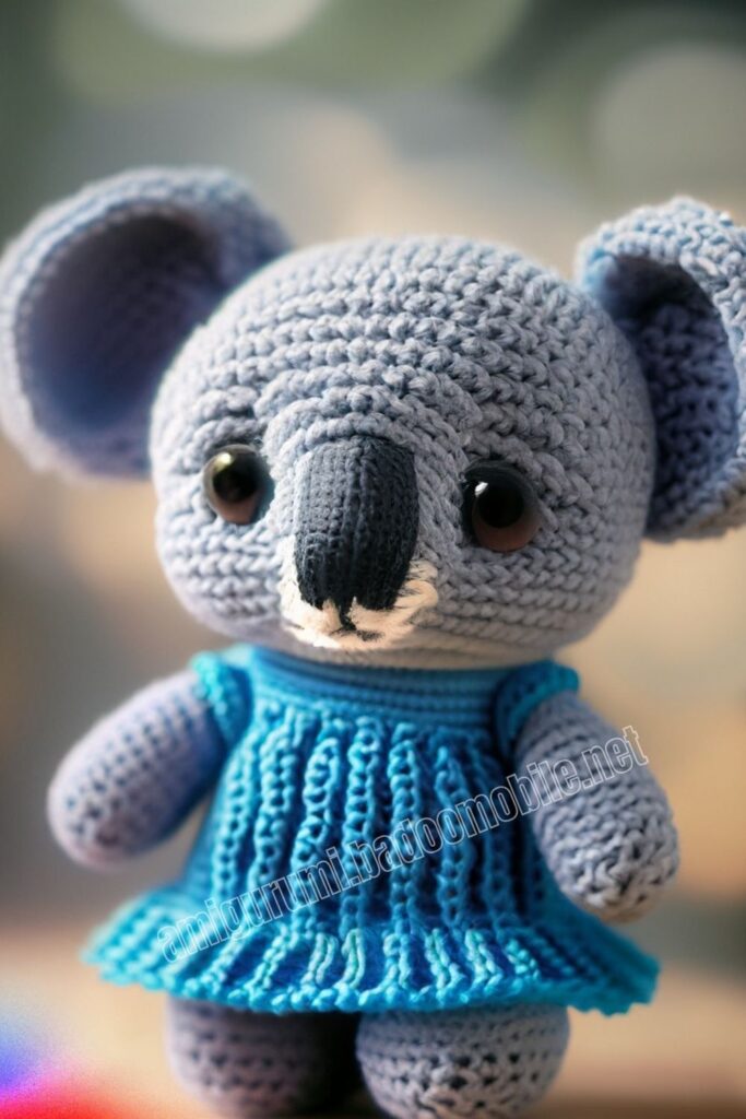 Cute Crochet Koala 3 4