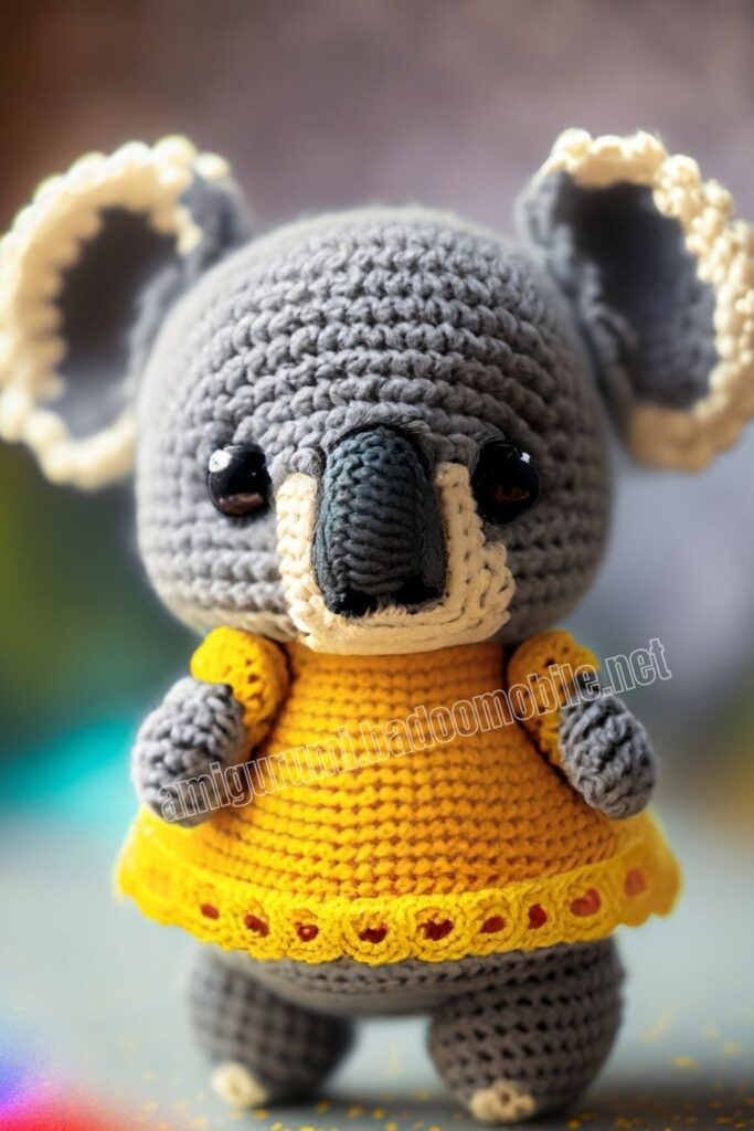 Cute Crochet Koala 3 7