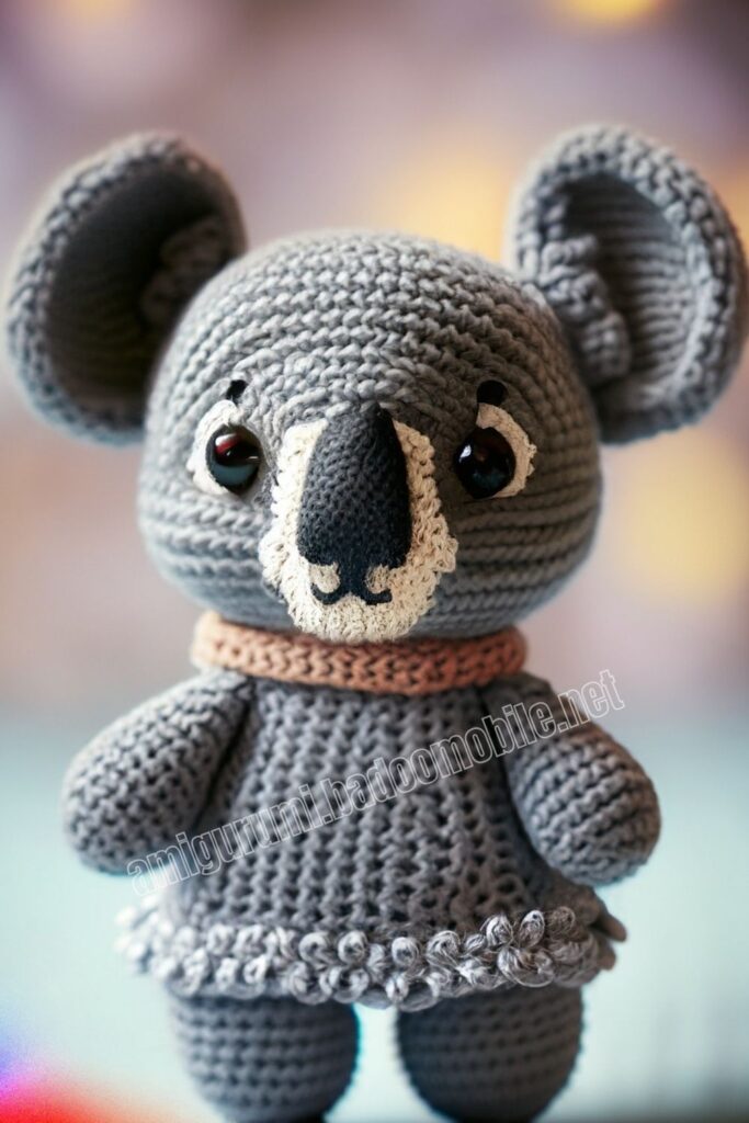 Cute Crochet Koala 3 8