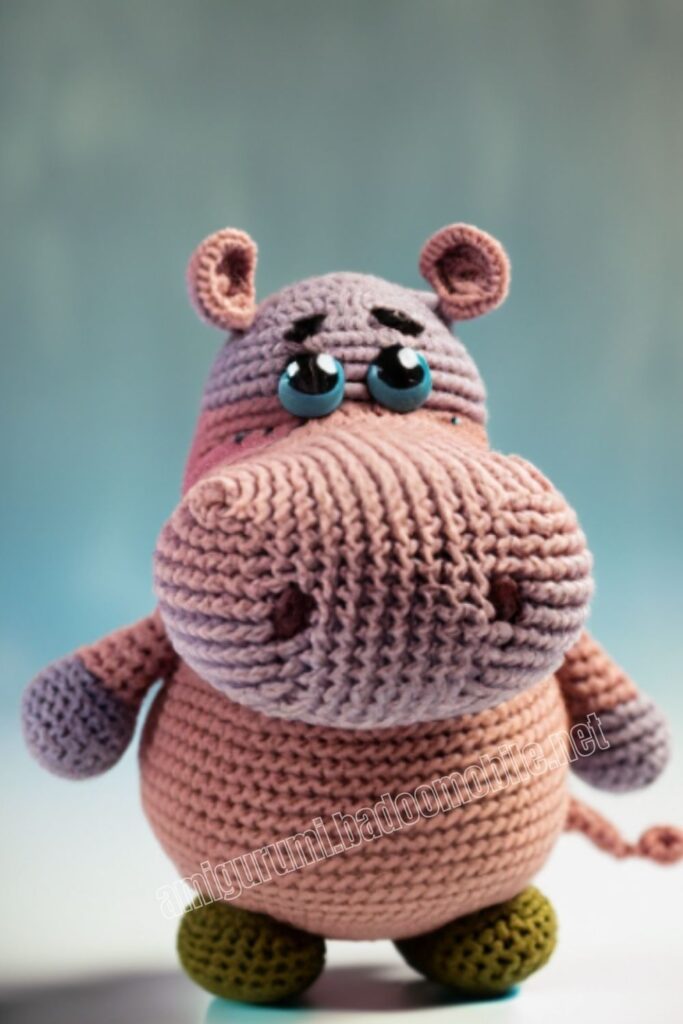 Easy Crochet Hippo 2 11