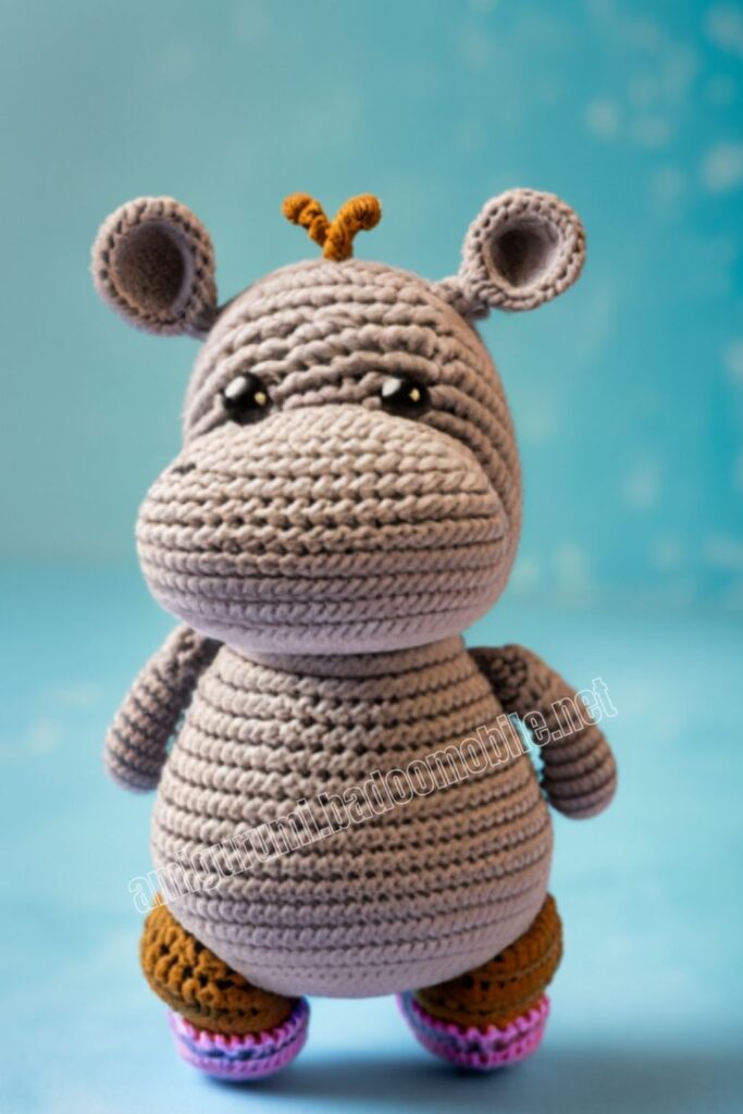 Easy Crochet Hippo 2 12