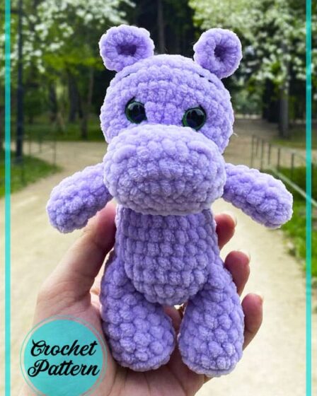 Easy Crochet Hippo 2