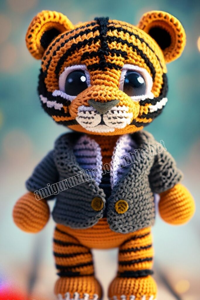 Neon Crochet Tiger 1 10