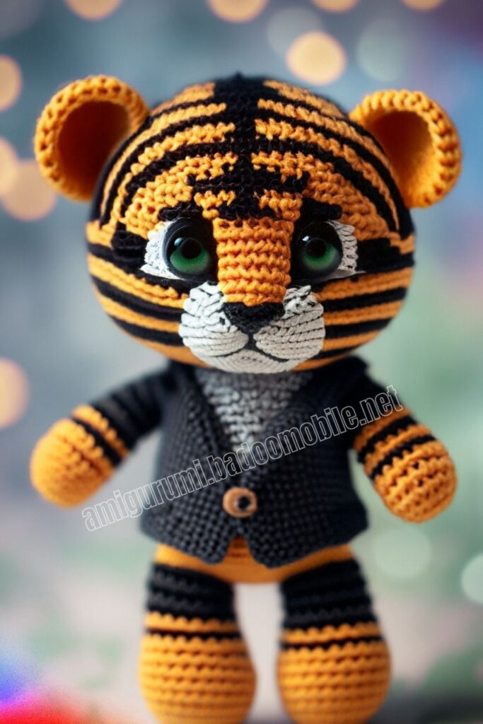 Neon Crochet Tiger 1 4
