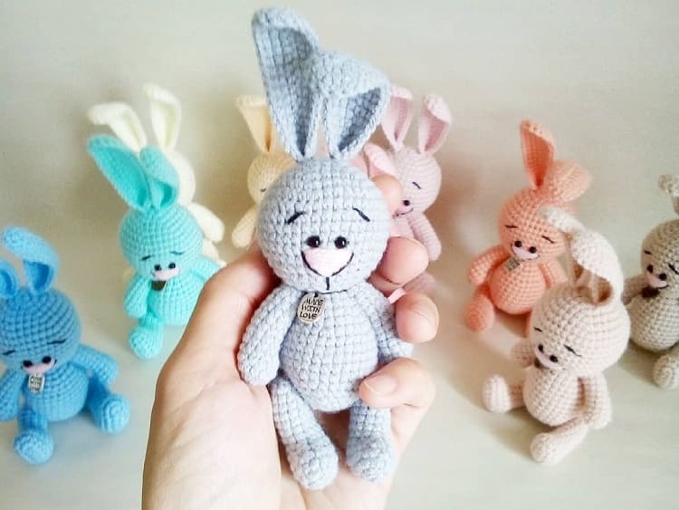 Amigurumi Crochet Little Bunny Free Pattern-2