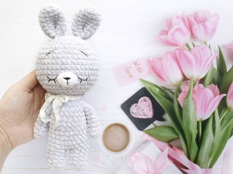Amigurumi Crochet Plush Bunny Free Pattern-3
