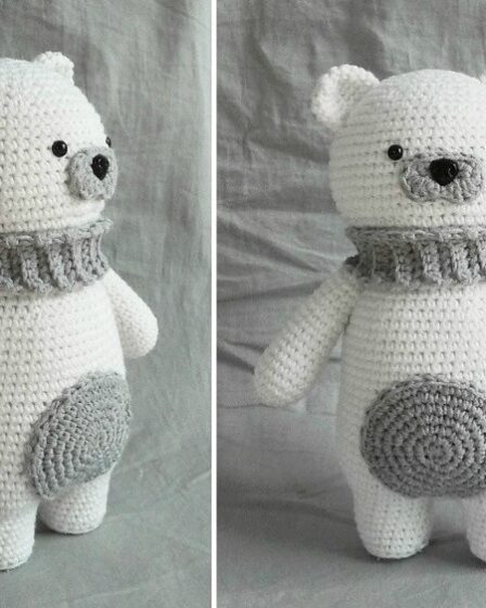 Crochet Polar Bear 2