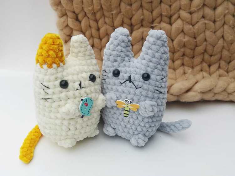 Amigurumi Kawaii Cat Free Pattern-1